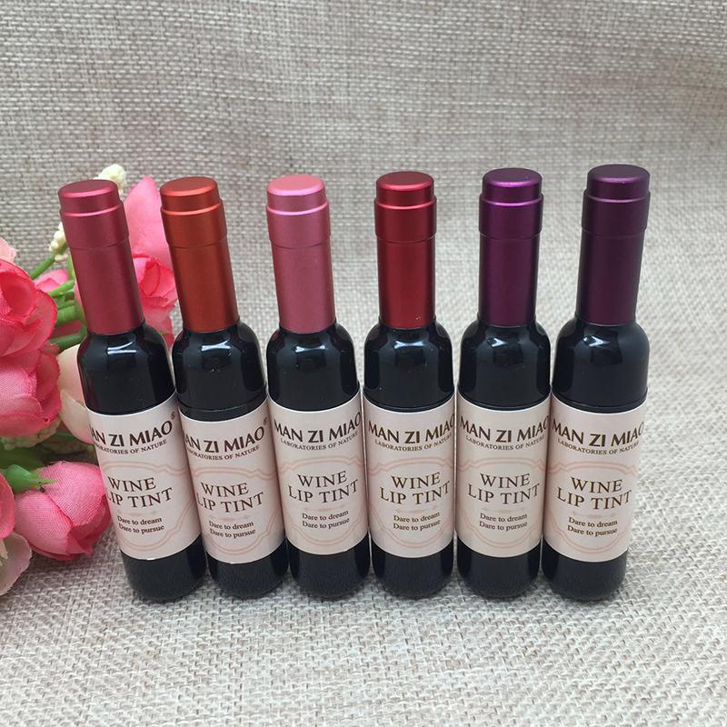 Wine Bottle Size - 2023 rossetto Lipgloss impermeabile di lunga