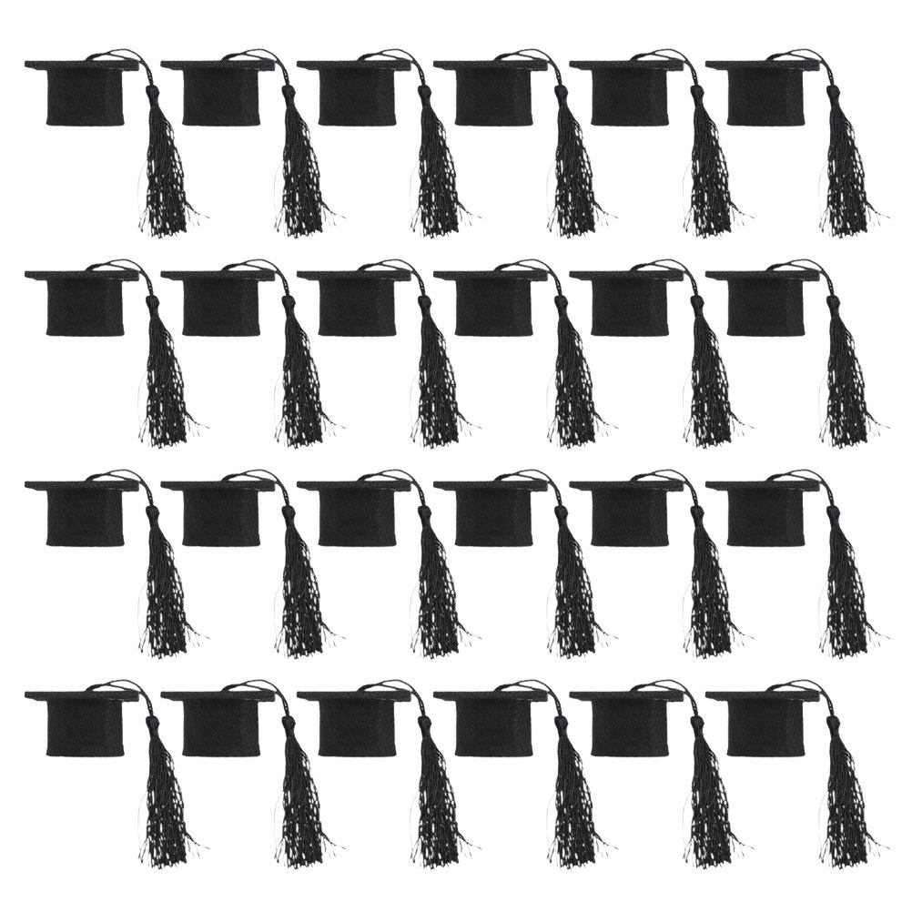 Wine Beer Hat - 24 Pezzi Mini Copribottiglie a Forma