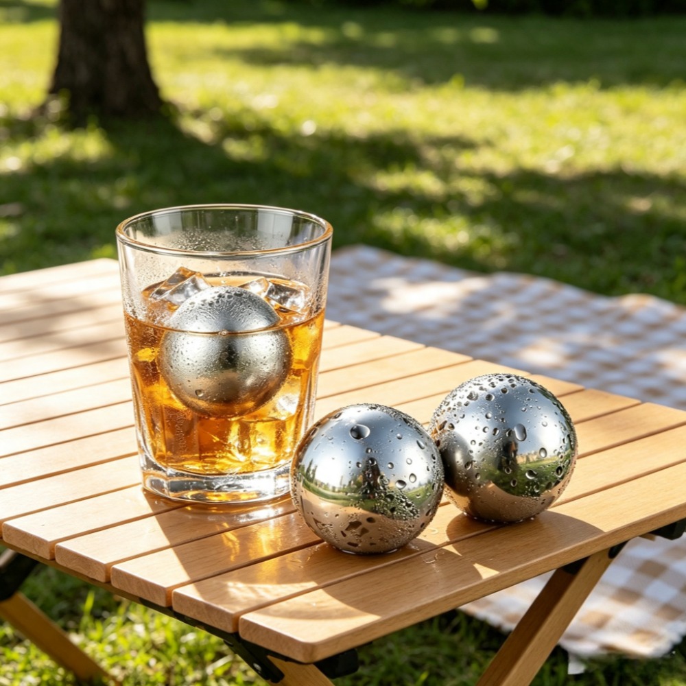 Whiskey Stone Set - Cubetti di Ghiaccio Riutilizzabili e Pietre