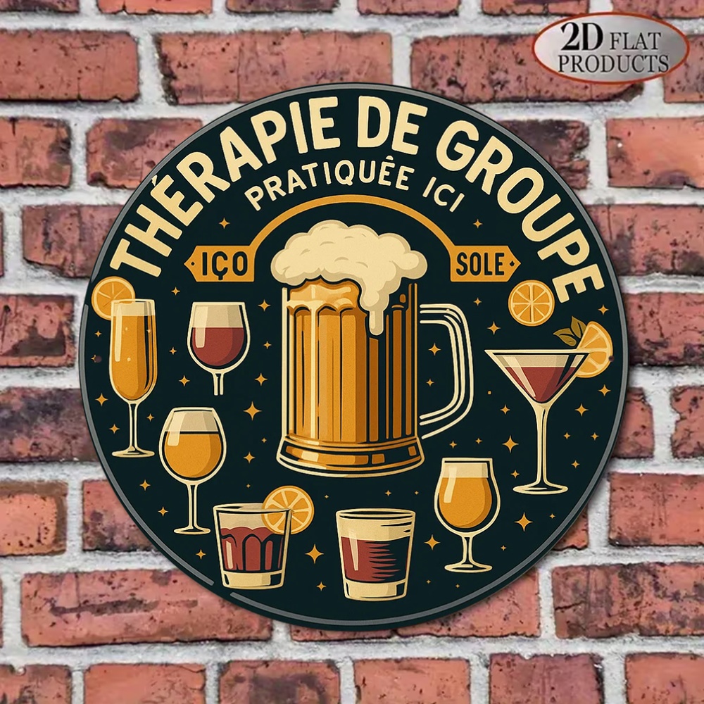 Targa in Metallo Vintage 2D Ro - Beer And Wine Quote recensione e prezzo