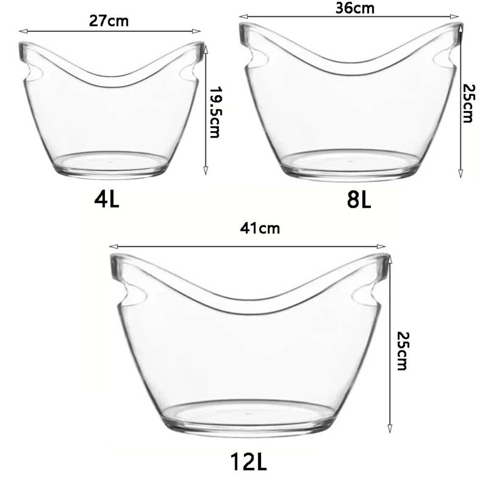 Secchiello per Ghiaccio Traspa - Wine Bottle Size recensione e prezzo