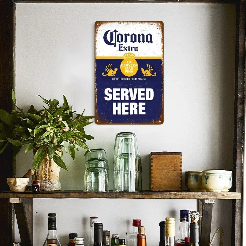 Retro Beer Brand MALIBU Wine M - Wine Beer Pub recensione e prezzo