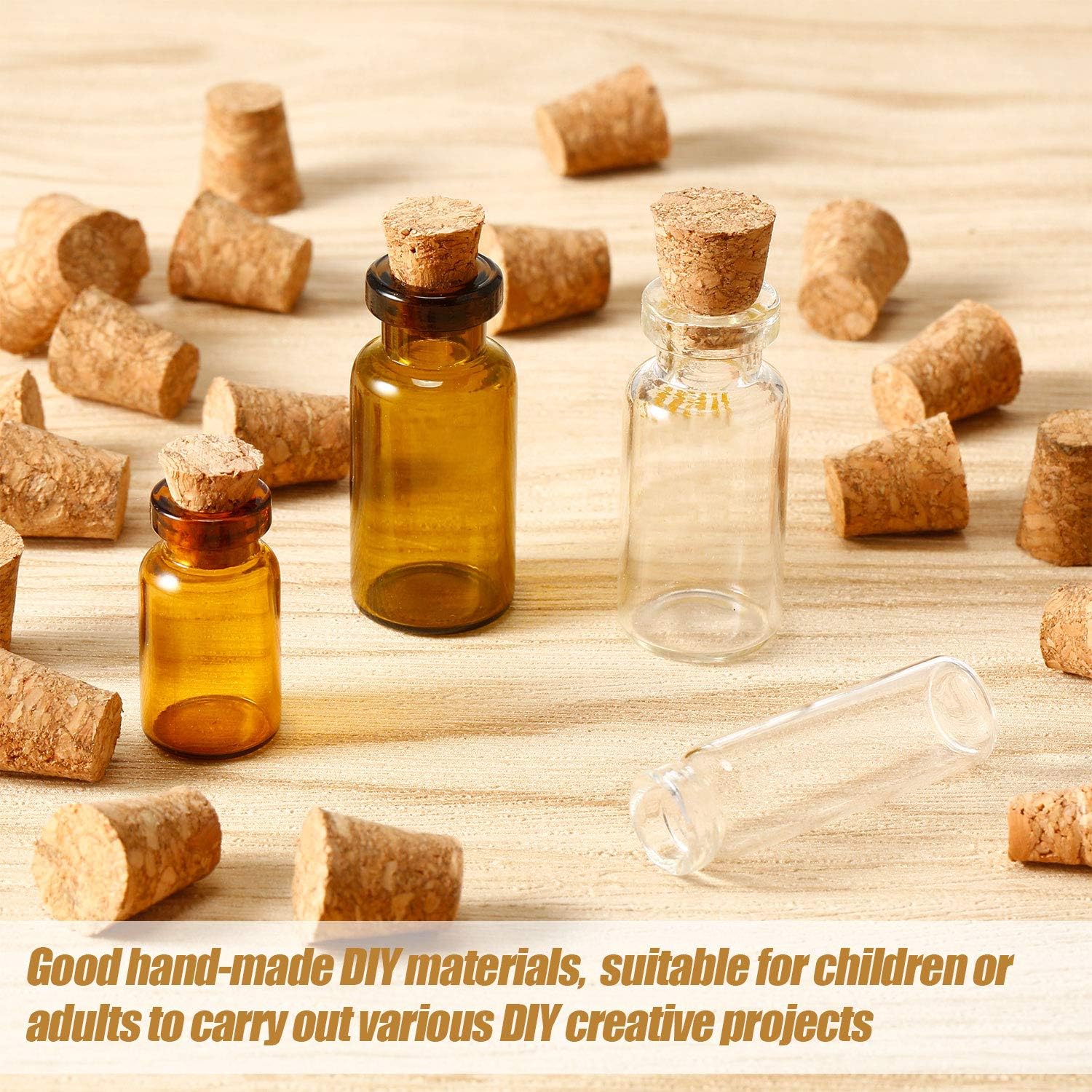 Confezione da 100 tappi in sug - Wine Bottle Size recensione e prezzo