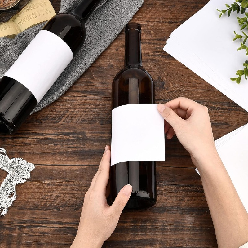 20 fogli/100 pezzi etichetta p - Wine Bottle Size recensione e prezzo