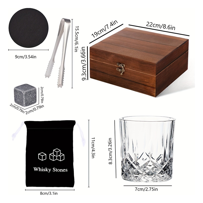 Set Regalo Pietre per Whisky,  - Whiskey Stone Set recensione e prezzo