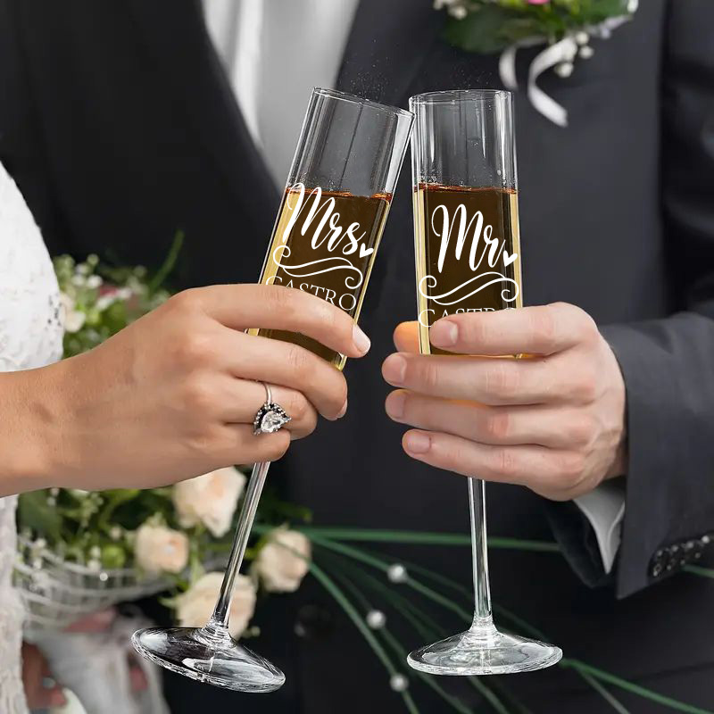 1 pz/2 pz Bicchiere di Champag - Champagne Flute Pair recensione e prezzo