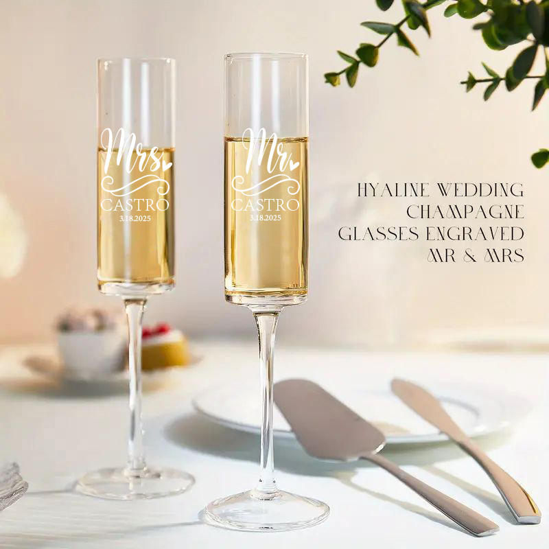 1 pz/2 pz Bicchiere di Champag - Champagne Flute Pair recensione e prezzo