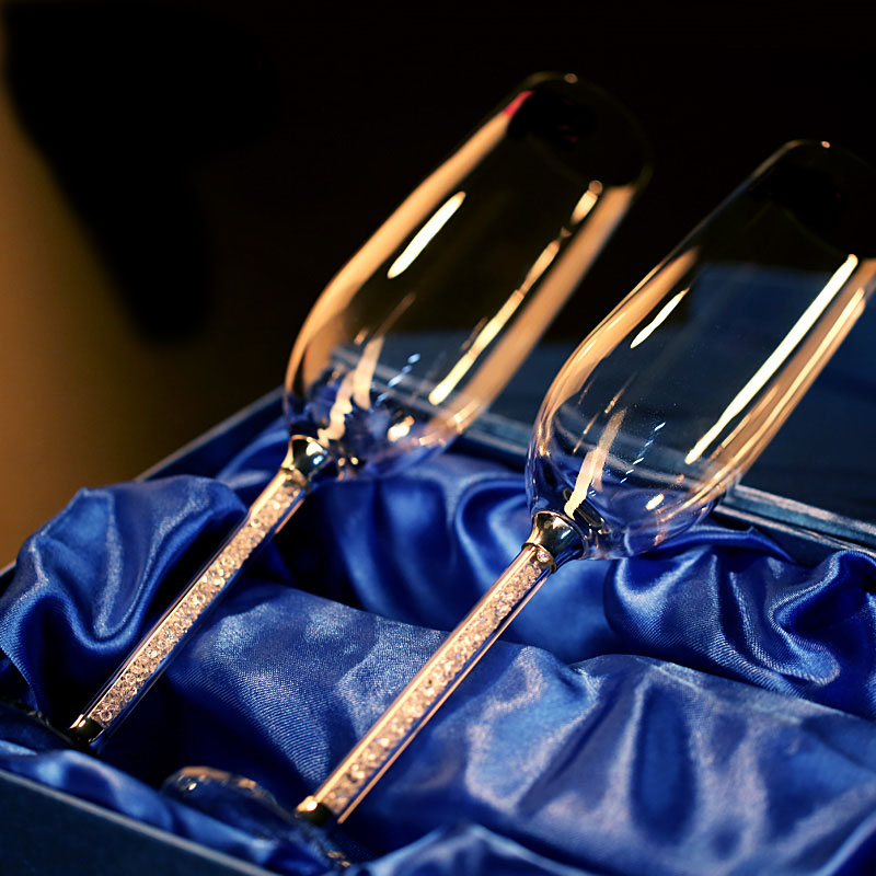 Bicchiere da vino per matrimon - Champagne Flute Pair recensione e prezzo